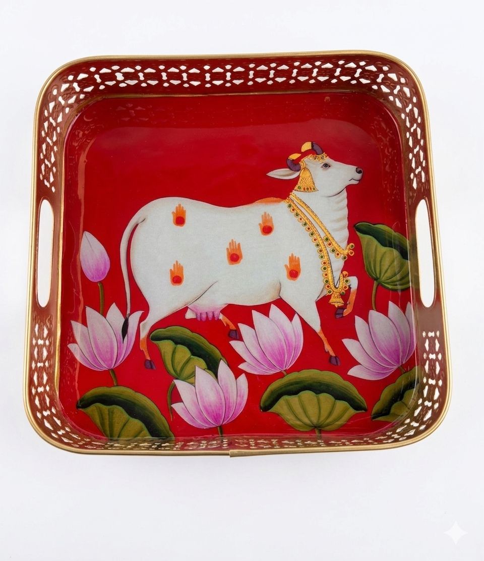 Pichwai 8inch Tray