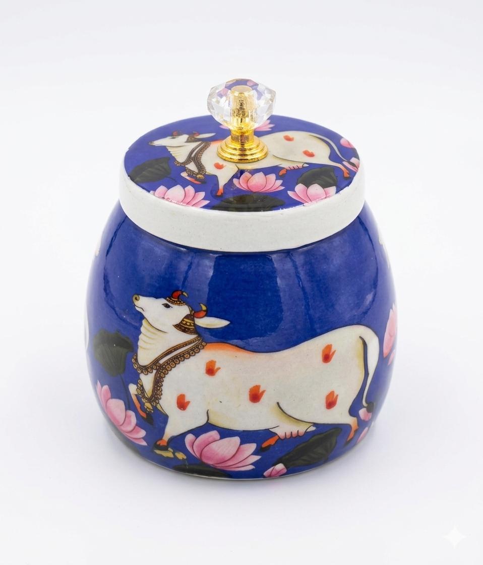 Pichwai Jar